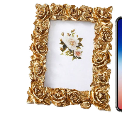 Ornate Floral Picture Frame Homeandso