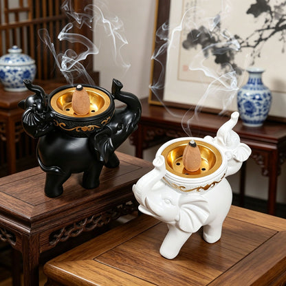 Elephant-Shaped Decorative Planter Homeandso