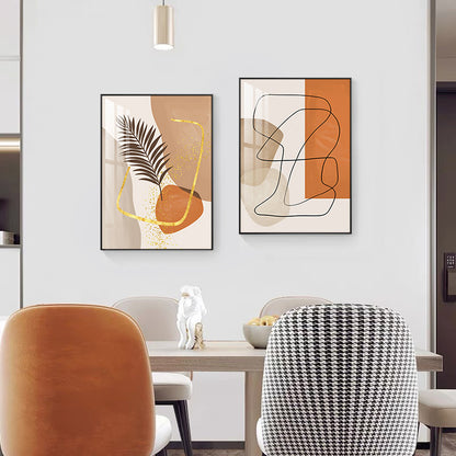 Abstract Botanical Framed Wall Art Homeandso