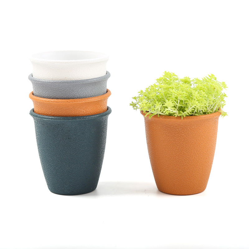 Stylish Textured Plant Container Homeandso