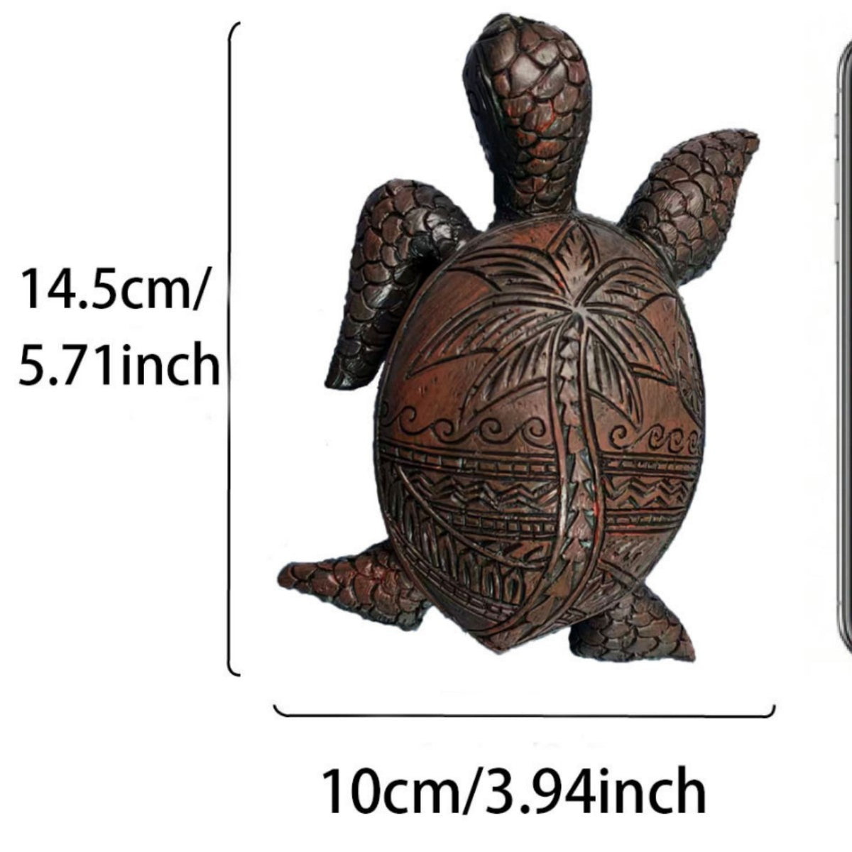 Decorative Sea Turtle Figurine Homeandso
