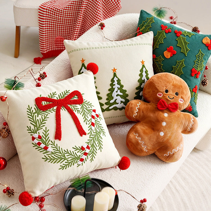Gingerbread Plush Cushion