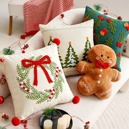 Gingerbread Plush Cushion