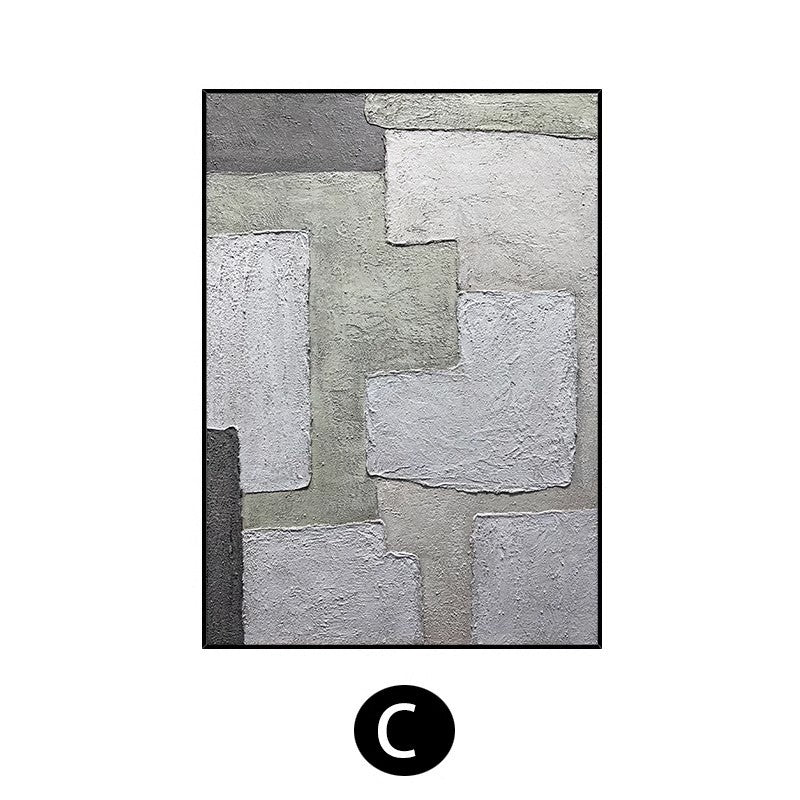 Contemporary Geometric Canvas Artwork Homeandso