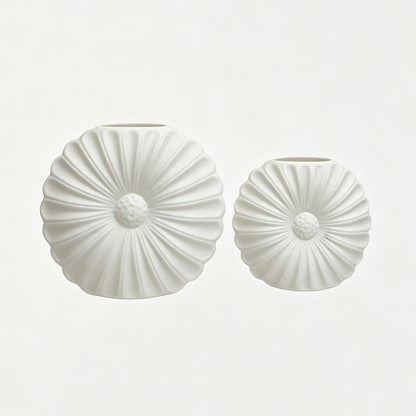 Artistic Fluted Decorative Planter