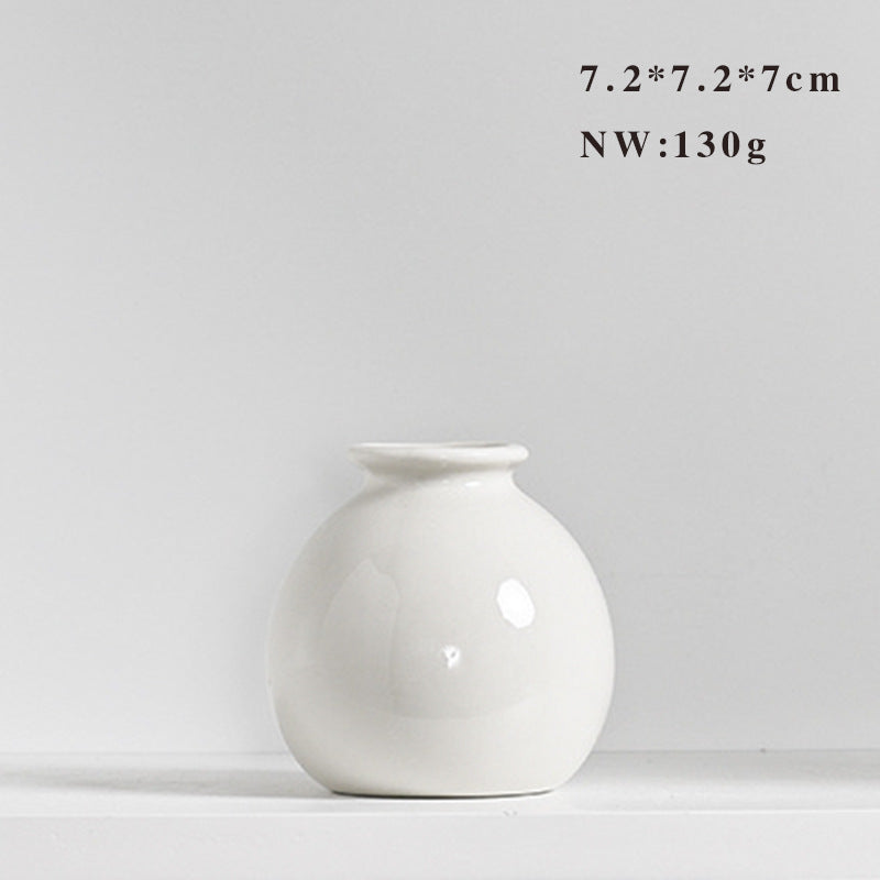 Minimalist Ceramic Decorative Vase Homeandso