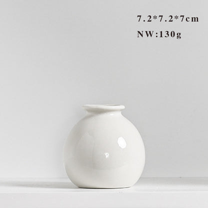 Minimalist Ceramic Decorative Vase Homeandso
