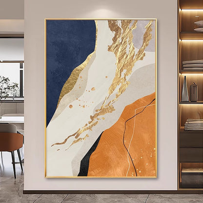 Modern Geometric Abstract Canvas Art Homeandso