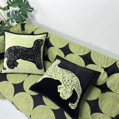 Abstract Geometric Decorative Cushion