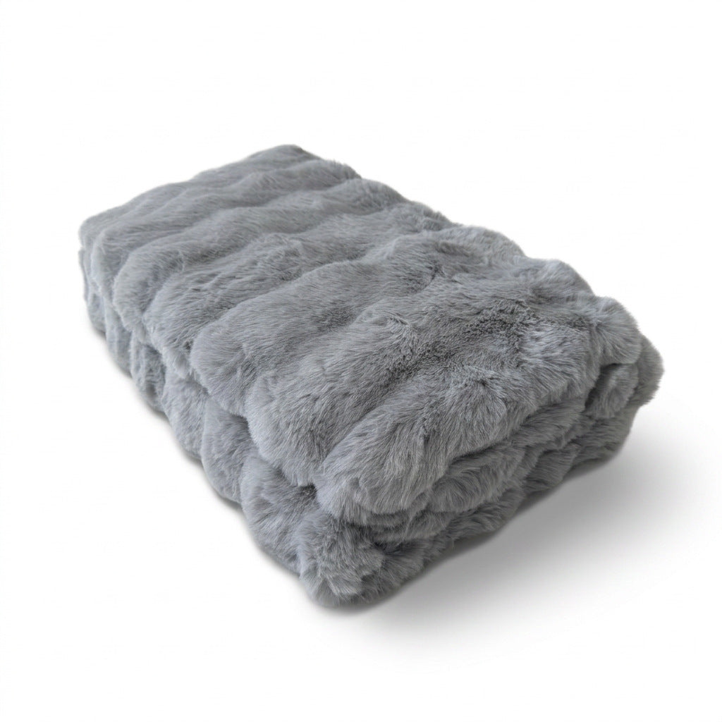 Pluche Nepbont Deken