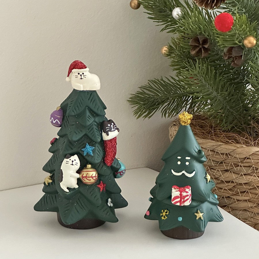 Decorative Miniature Christmas Tree Figurine