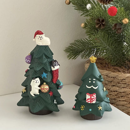Decorative Miniature Christmas Tree Figurine