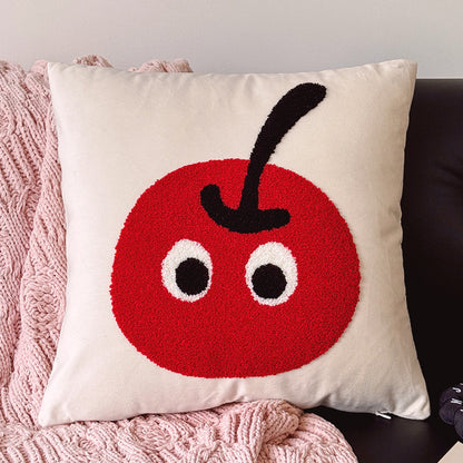 Star-Shaped Plush Cushion