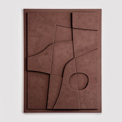 Textured Artistic Abstract Wall Sculpture Homeandso