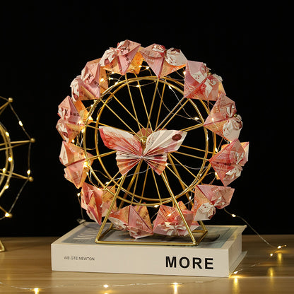 Decorative Metal Ferris Wheel Sculpture Homeandso