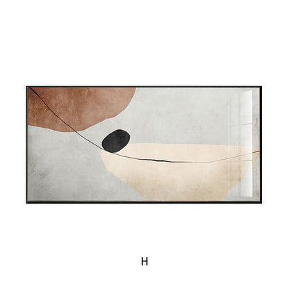 Abstract Geometric Framed Artwork Homeandso