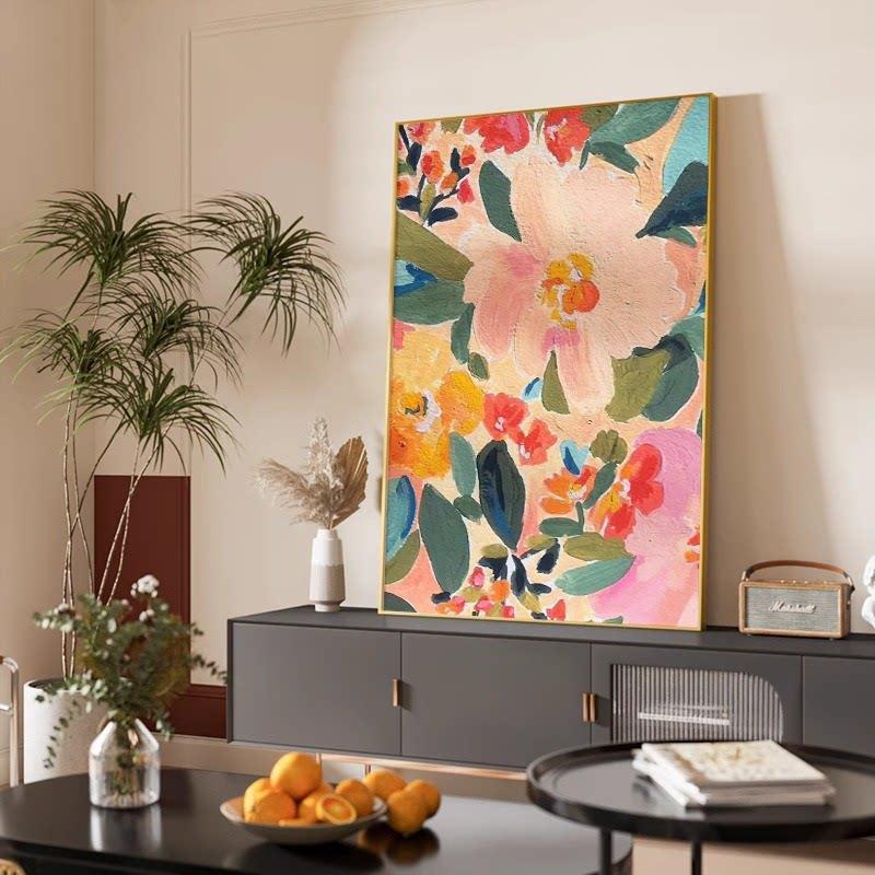 Artistic Floral Canvas Wall Art Homeandso