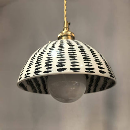 Vintage Circus-Style Pendant Lamp