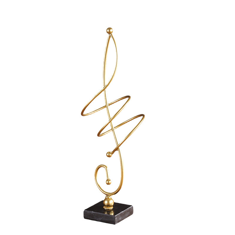 Modern Decorative Geometric Sculpture Homeandso
