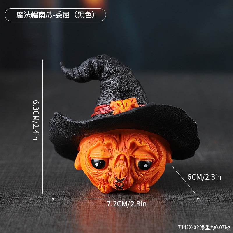 Decorative Halloween Pumpkin Figurine Homeandso