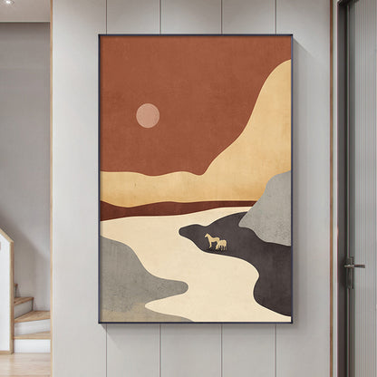 Abstract Landscape Art Print Homeandso