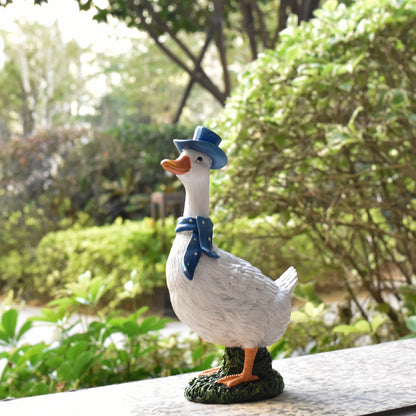 Decorative Garden Duck Figurine Homeandso