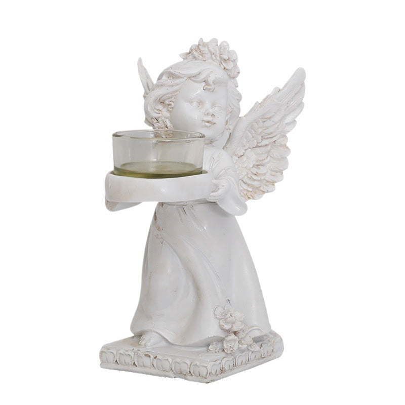 Angel Decorative Candle Holder Homeandso