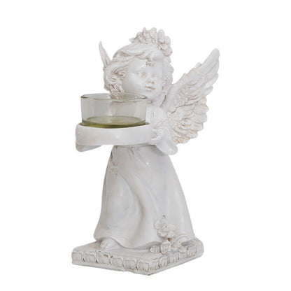 Angel Decorative Candle Holder Homeandso