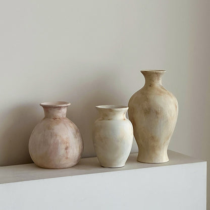 Handcrafted Modern Decorative Vase Set
