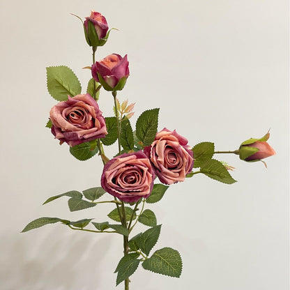 Decorative Faux Rose Floral Arrangement for Home
