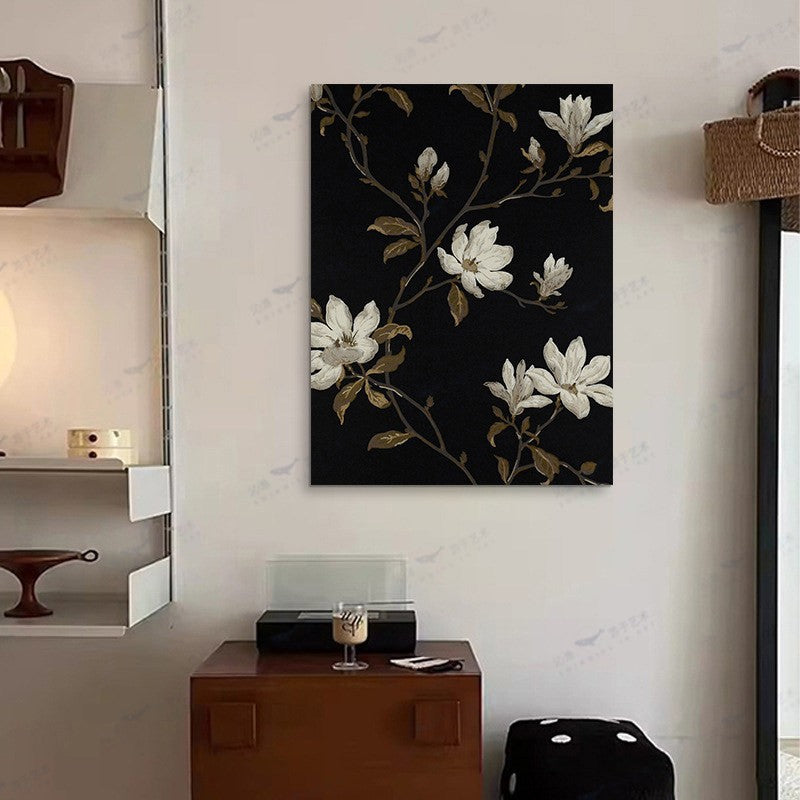 Botanical Floral Canvas Wall Art Homeandso
