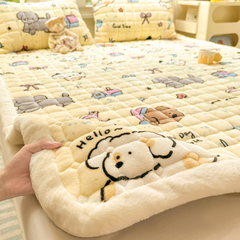 Plush Cartoon-Themed Blanket Homeandso