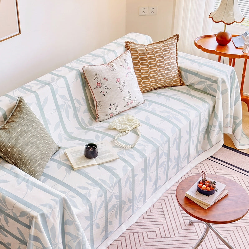 Elegant Floral Pattern Sofa Cover