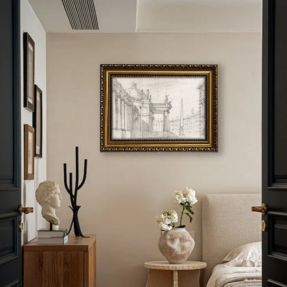 Classic Architectural Framed Wall Art Homeandso