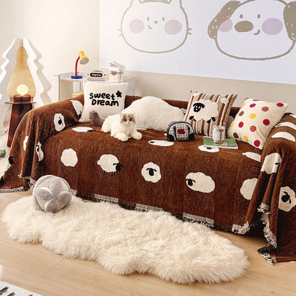 Decorative Throw Blanket for Living Room Comfort