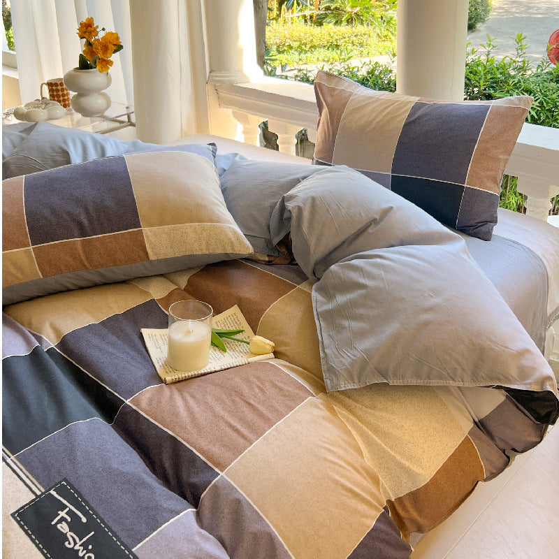Playful Cartoon-Themed Bedding Ensemble Homeandso
