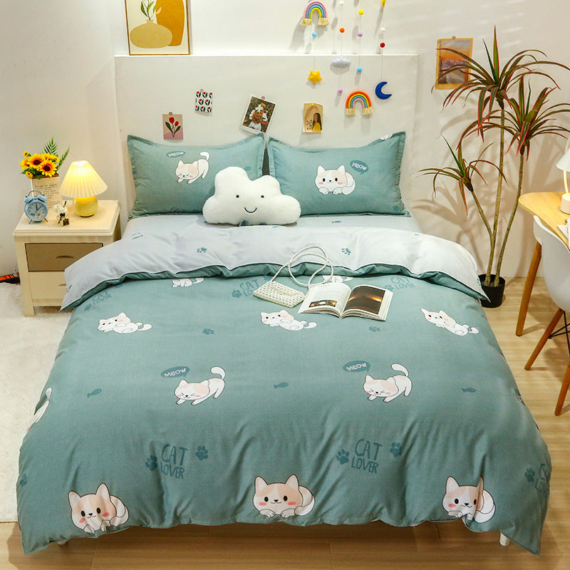 Fun Cartoon-Themed Duvet Cover Set Homeandso