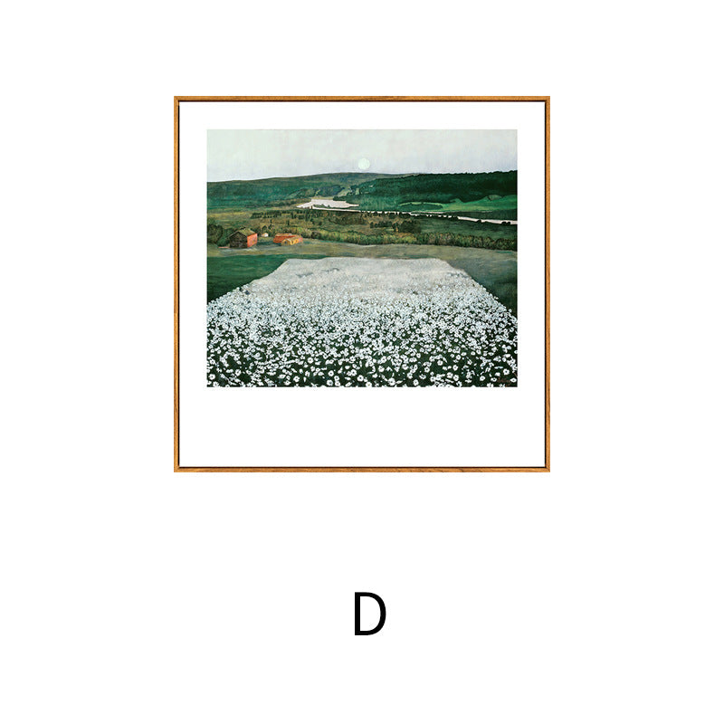 Framed Impressionist Landscape Artwork Homeandso