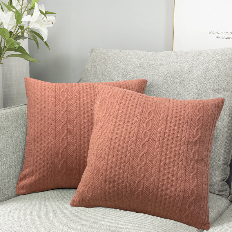 Textured Throw Pillow