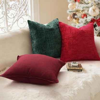 Textured Decorative Throw Pillow