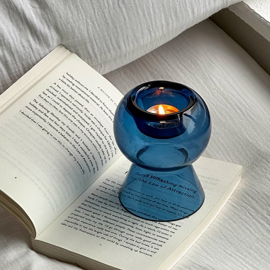 Decorative Glass Candle Holder