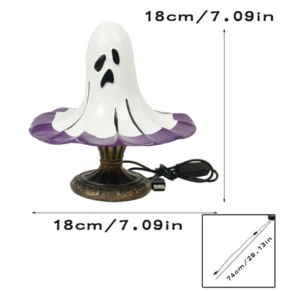 Ghost-Themed Table Lamp