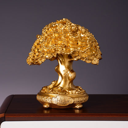 Decorative Fortune Tree Sculpture Homeandso