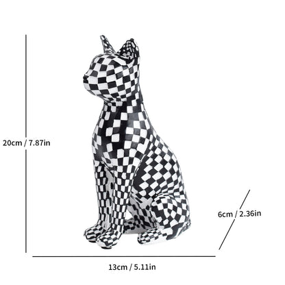 Mosaic French Bulldog Figurine Homeandso
