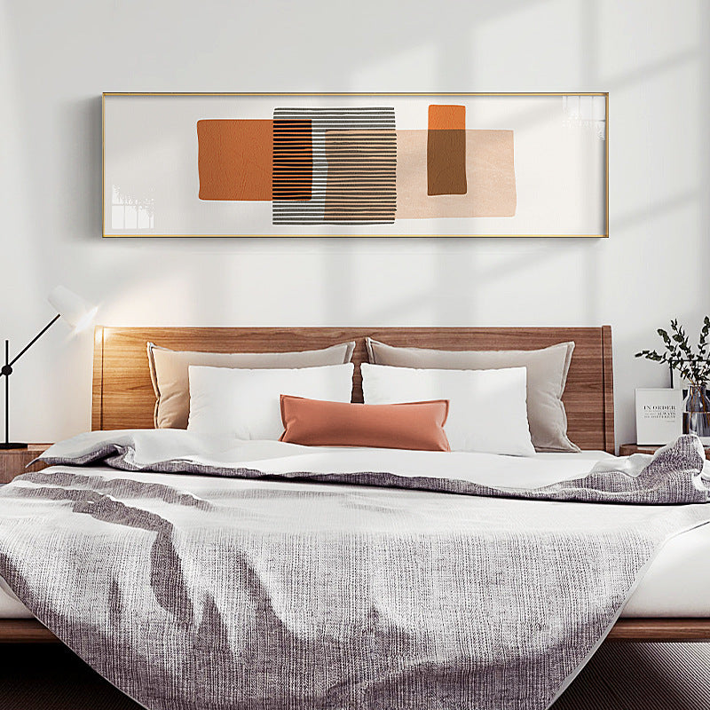 Abstract Brushstroke Framed Art Homeandso