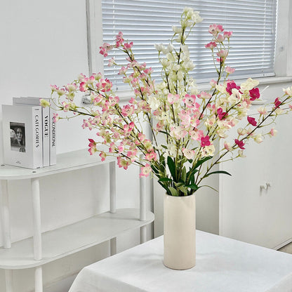 Realistic Orchid Flower Stem Arrangement