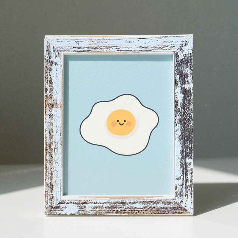 Whimsical Egg Art Frame