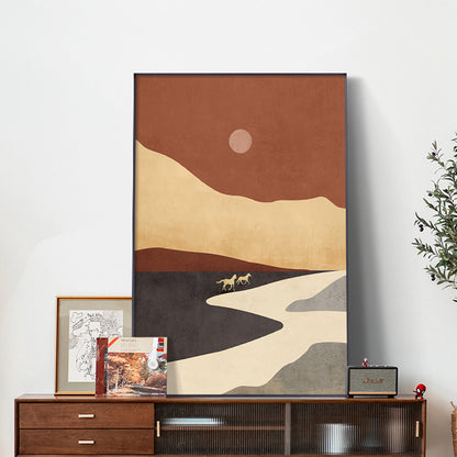 Abstract Landscape Art Print Homeandso