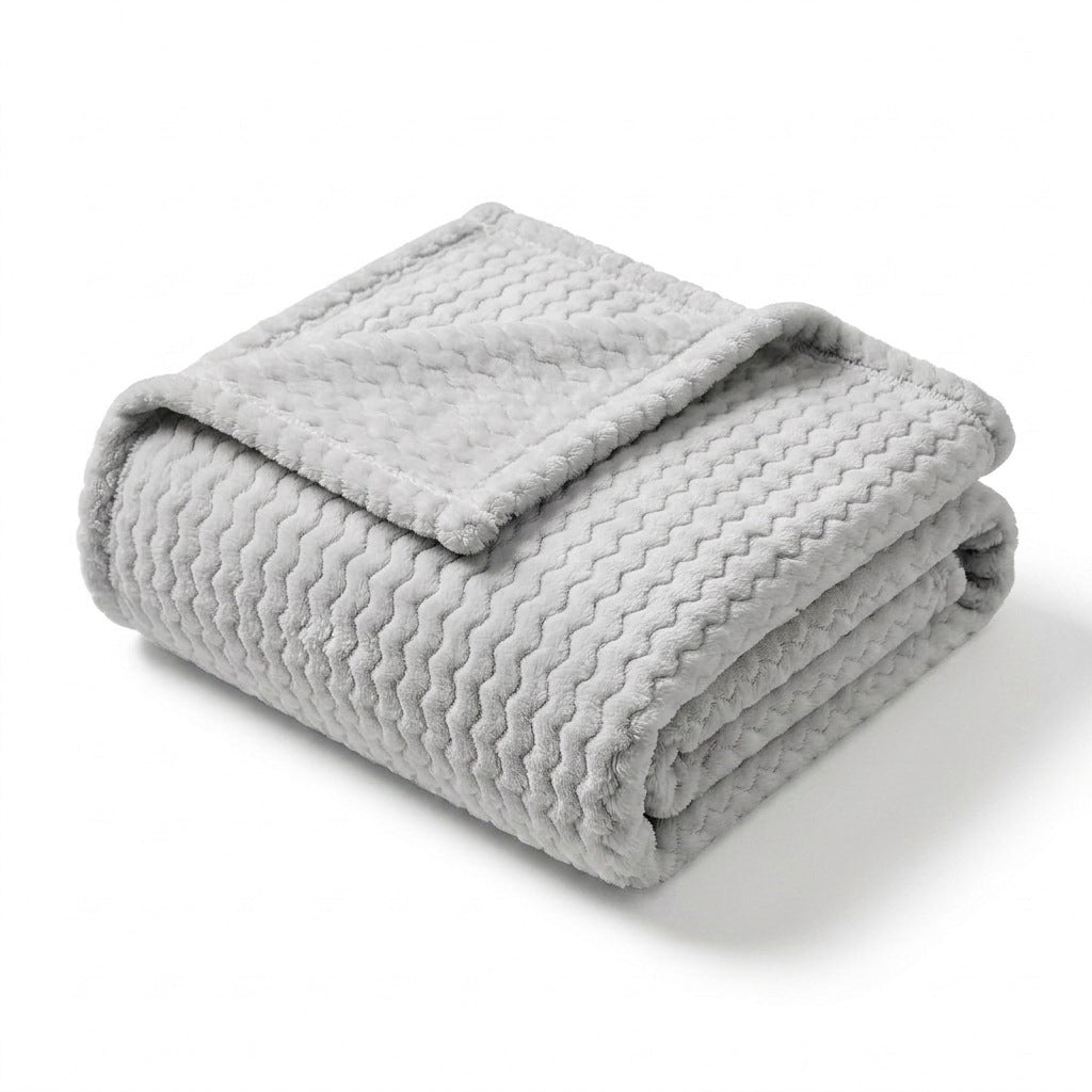 Zachte Textuur Microfiber Deken