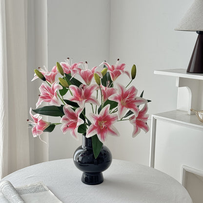 Decorative Faux Lily Stem for Floral Arrangements